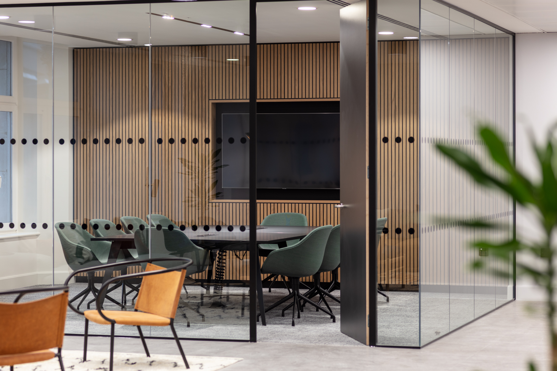 7 Bishops Gate, Level 3 03 glass meeting room