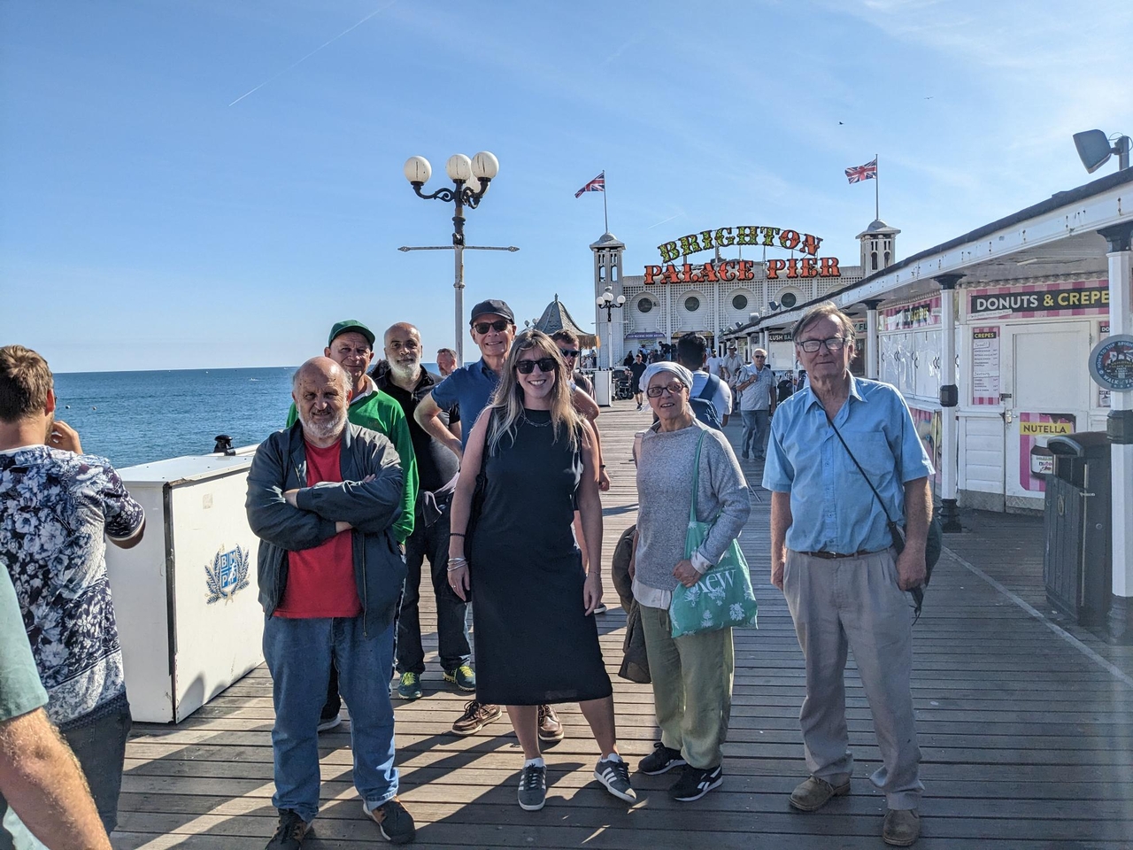 C4WS Homeless Project day out in Brighton